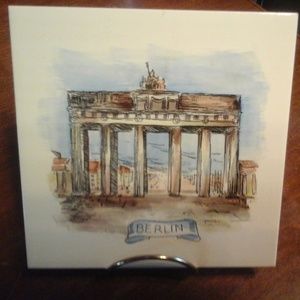 Ceramic tile: Brandenburg Gate, Berlin